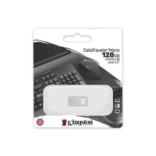 KINGSTON USB3.2 128GB METAL