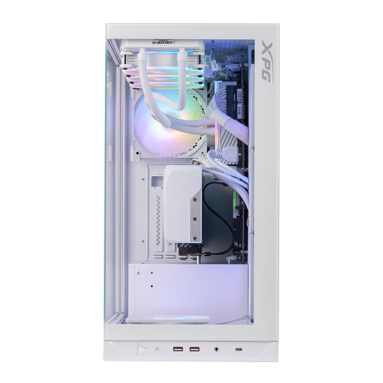 XPG CASE ATX MID TOWER WHITE