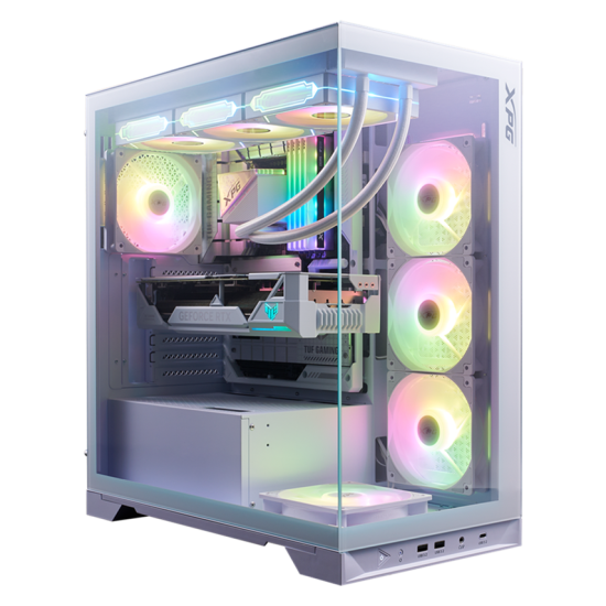 XPG CASE ATX MID TOWER WHITE