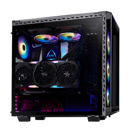 XPG CASE E-ATX MID TOWER BLACK
