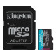 KINGSTON SDMICRO 128GB UHS-I CL10 PLASTIC