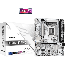 ASROCK B760 2xDDR5  4xSATA3  RAID HDMI DP VGA    2xM2 GLAN        2xPCIEx16 1xPCIEx1