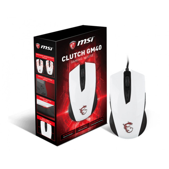 MSI WIRED OPTICAL WHITE GAMING