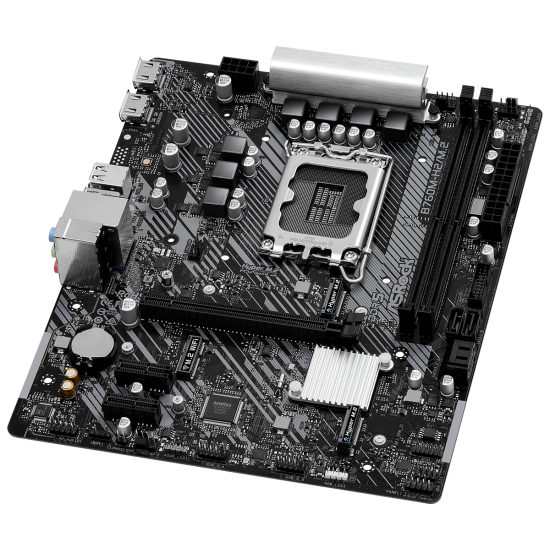 ASROCK B760 2xDDR5  4xSATA3            2xHDMI              2xM2 GLAN        1xPCIEx16 2xPCIEx1