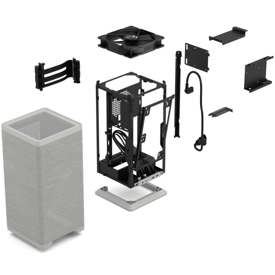 FRACTAL_DESIGN CASE MINI-ITX MINI TOWER WHITE