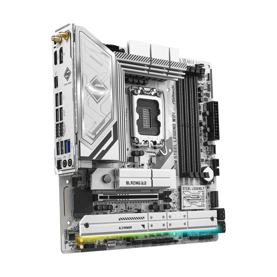 ASROCK B860 4xDDR5  4xSATA3  RAID HDMI DP            4xM2 GLAN        1xPCIEx16