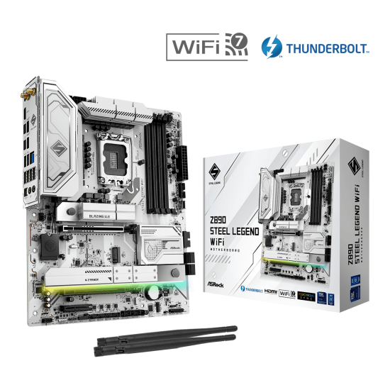 ASROCK Z890 4xDDR5  4xSATA3  RAID HDMI DP            4xM2 GLAN        2xPCIEx16 1xPCIEx1  WiFi