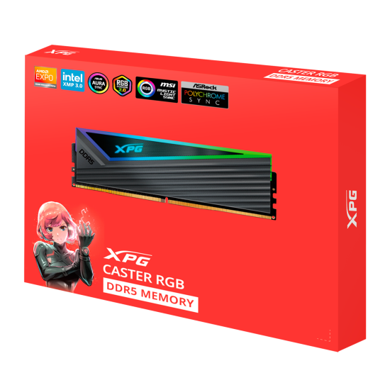 XPG DESKTOP 2X16GB DDR5 6000MHZ KIT HEAT_SINK RGB