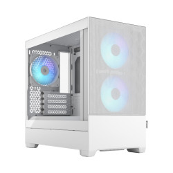 FRACTAL DESIGN CASE MICRO ATX MID TOWER WHITE