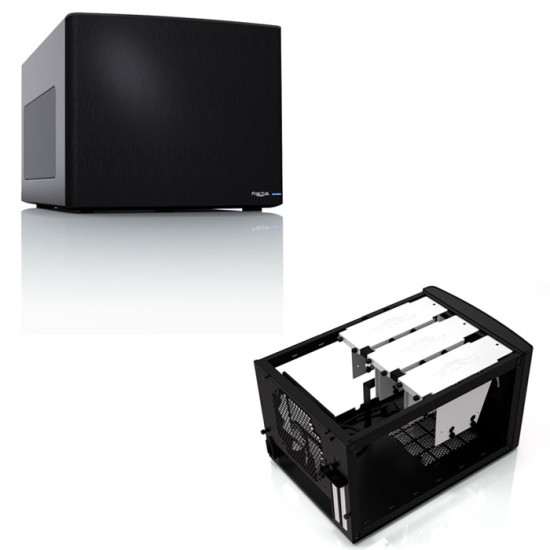 FRACTAL DESIGN CASE MINI-ITX CUBE BLACK