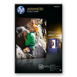 HP Advanced Glossy Photo Paper-100 sht/10 x 15 cm borderless /250??.