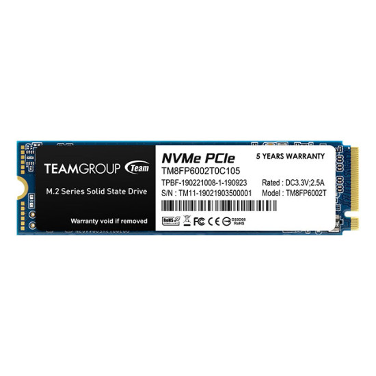 TEAM_GROUP SSD 256GB INT M2_PCI-E_GEN3 2280 NVMe