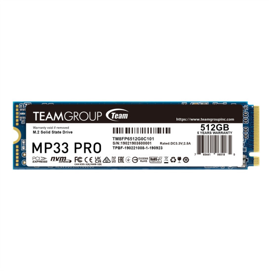 TEAM GROUP SSD 512GB INT M2 PCI-E 2280