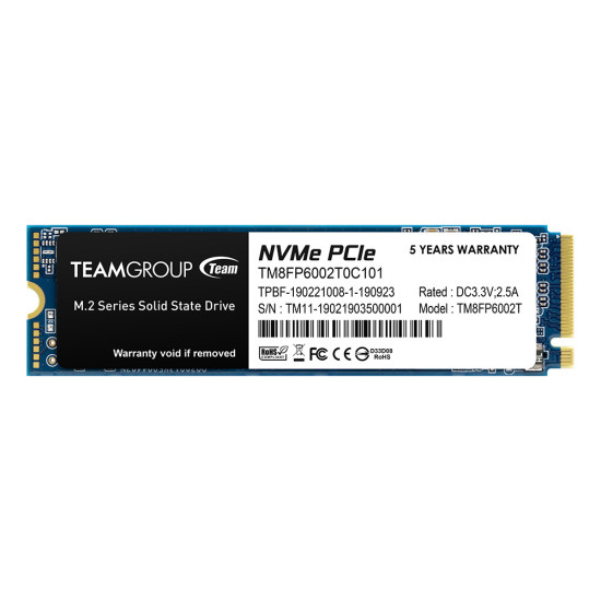 TEAM_GROUP SSD 2TB INT M2_PCI-E_GEN3 2280 NVMe