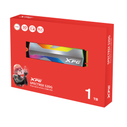 XPG SSD 1TB INT M2_PCI-E_GEN3 2280 NVMe RGB