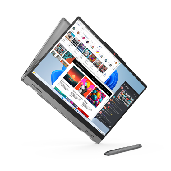 LENOVO I7-13 16G INT 1TB_SSD 14 FHD IPS OLED GL M2 PCI GRAY WIN11 TOUCH