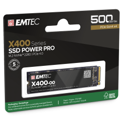 EMTEC SSD 500GB INT M2 PCI-E GEN4 2280 NVMe