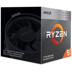 AMD RYZEN 5 AM4 3.7GHZ 4CORES INTVGA FAN 65W DESKTOP