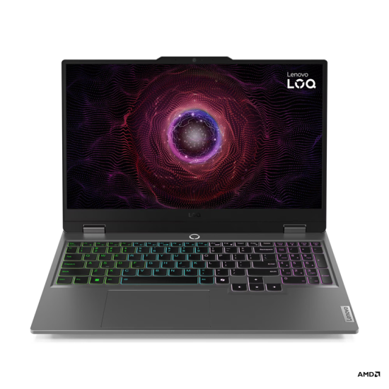 LENOVO R5-8 16G 512GB SSD RTX4050 15.6 FHD IPS AG 144HZ GRAY
