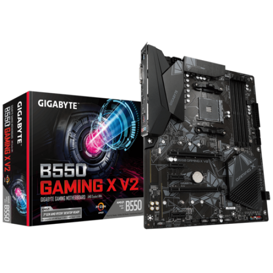 GB B550 4xDDR4  6xSATA3  RAID HDMI DVI          2xM2 GLAN        2xPCIEx16 2xPCIEx1
