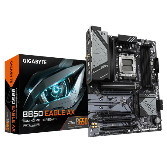 GB B650 4xDDR5  4xSATA3  RAID HDMI DP           3xM2 GLAN        4xPCIEx16                  WiFi