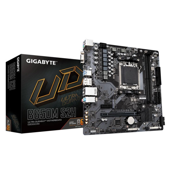GB B650 2xDDR5  4xSATA3  RAID HDMI DP VGA  2xM2 GLAN        1xPCIEx16 1xPCIEx1