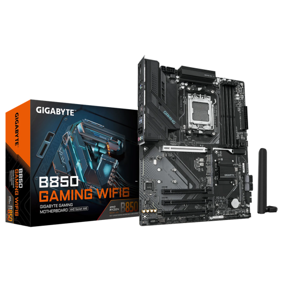 GB B850 4xDDR5  4xSATA3  RAID HDMI DP           2xM2 GLAN        4xPCIEx16                    WiFI