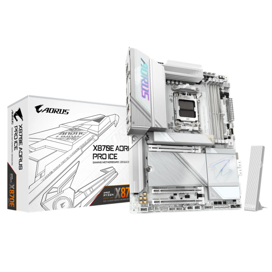 GB X870 4xDDR5  4xSATA3  RAID HDMI                 4xM2 GLAN        3xPCIEx16                  WiFi