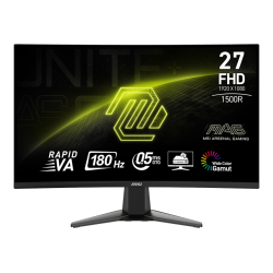 MSI 27 FHD 180Hz VA 0.5ms 16:9 HDMI DP CURVED