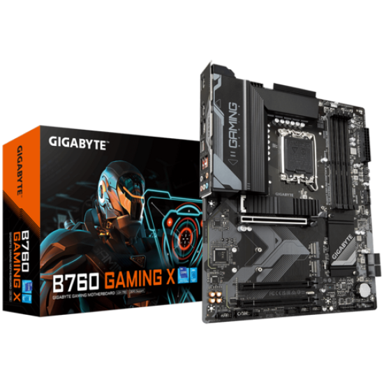 GB B760 4xDDR5  4xSATA3  RAID HDMI DP           3xM2 GLAN        3xPCIEx16