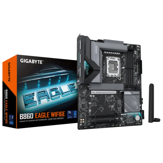 GB B860 4xDDR5  4xSATA3  RAID HDMI DP           3xM2 GLAN        3xPCIEx16                    WiFi