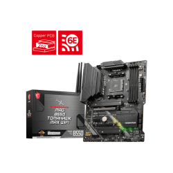 MSI B550 4xDDR4  6xSATA3  RAID HDMI DP           2xM2 GLAN        2xPCIEx16 2xPCIEx1 WiFi