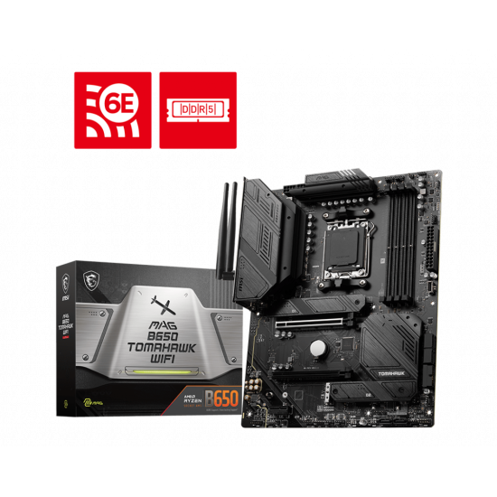 MSI B650 4xDDR5  4xSATA3  RAID HDMI DP           3xM2 GLAN        2xPCIEx16 1xPCIEx1 WiFi