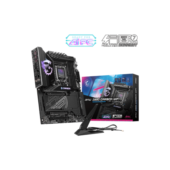 MSI Z890 4xDDR5  4xSATA3 RAID HDMI                5xM2 2xGLAN     3xPCIEx16                   WiFi