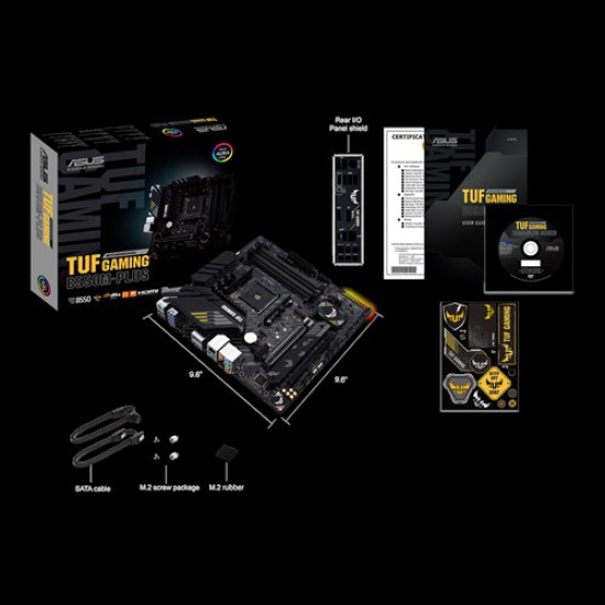 ASUS B550 4xDDR4  4xSATA3  RAID HDMI DP           2xM2 GLAN        2xPCIEx16 1xPCIEx1