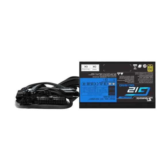 Power Supply Unit Seasonic G12 GM-650 V2, 650W, 80+ GOLD