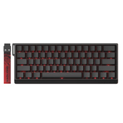 Madlions професионална геймърска механична клавиатура Professional Gaming Mechanical Keyboard MAD 60 PRO - Black, 8K, Sealed Silver Magnetic [Linear]