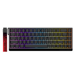 Madlions професионална геймърска механична клавиатура Professional Gaming Mechanical Keyboard MAD 68 PRO - Black, 8K, Sealed Silver Magnetic [Linear]