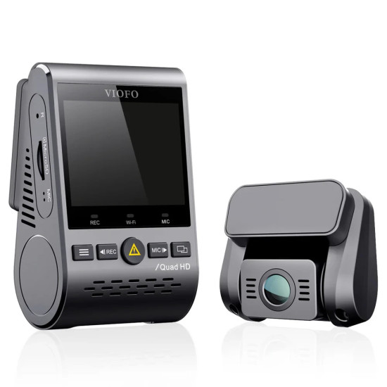 VIOFO Видеорегистратор Dash Cam A129 Plus DUO - GPS, Rear Cam included