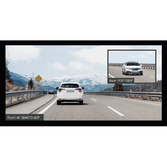 VIOFO Видеорегистратор Dash Cam A139 PRO 2 Channel - 4K UHD, Sony STARVIS 2, GPS