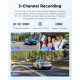 VIOFO Видеорегистратор Dash Cam A229 Plus 3 Channel - 2K, HDR, Sony STARVIS 2, GPS