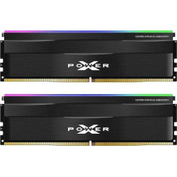 Памет Silicon Power XPOWER Zenith RGB Black 32GB(2x16GB) UDIMM DDR5 6000MHz CL30