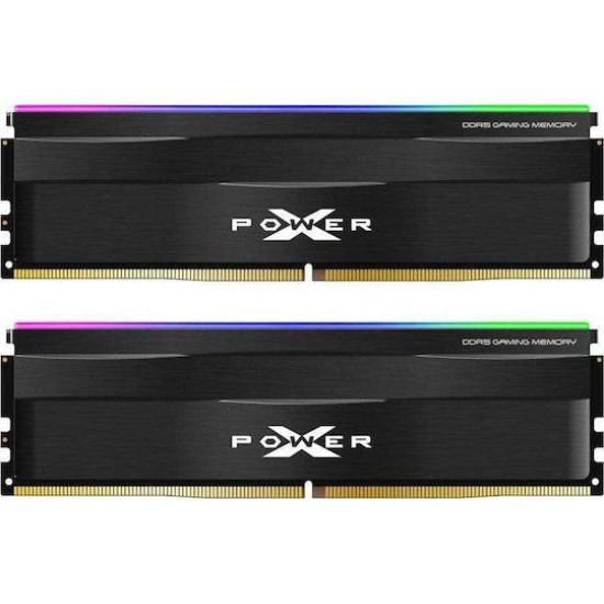 Memory Silicon Power XPOWER Zenith RGB Black 32GB(2x16GB) UDIMM DDR5 6000MHz CL30