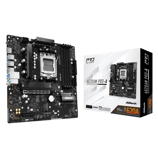 Motherboard ASRock A620AM PRO-A, AM5 Motherboard ASRock A620AM PRO-A, AM5