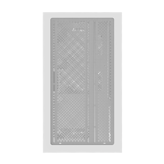 Case GIGABYTE C201 PANORAMIC ICE mATX + 3 ARGB Fans