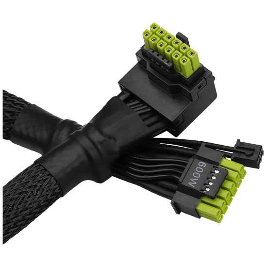 ASRock 90° Cable 12V-2x6 600W ATX 3.1 and PCIe 5.1