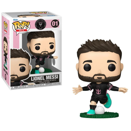 Фигурка Funko Pop! MLS: Inter Miami - Lionel Messi (Away) #01