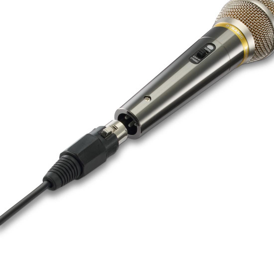 Hama “Vocal Pro” Dynamic Microphone, Cable 6.35 mm, 3 m, On/Off Switch