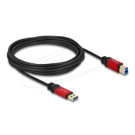 Delock USB 5 Gbps Cable Type-A male to USB 5 Gbps Type-B male 5 m Premium