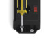 Hama Power Strip, 4-Way, 90°, Individually Switchable, Wall Mounting, 1.4 m, blk.